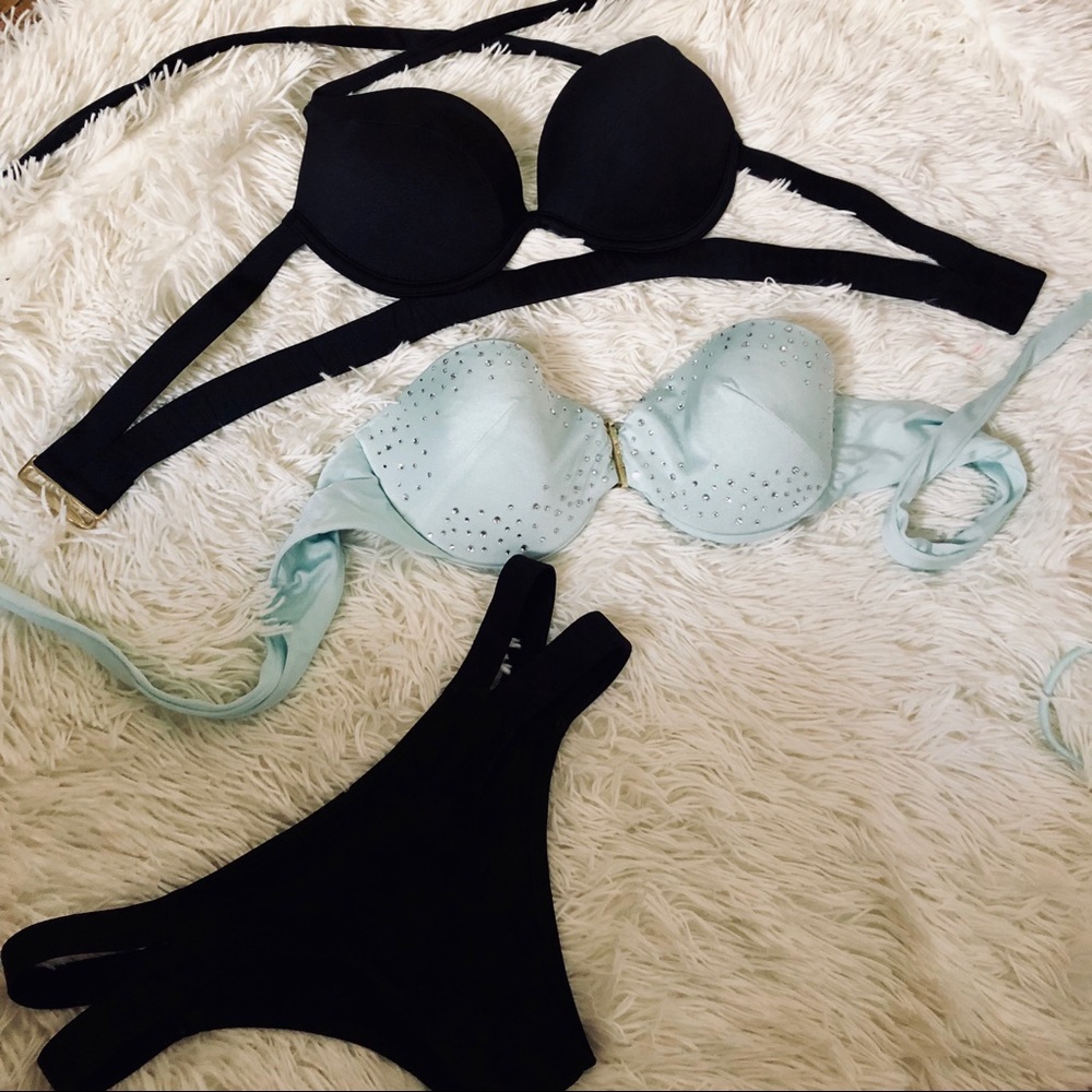 Two tops and bottom!